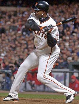 barry bonds hitting