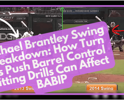 Michael Brantley Swing Breakdown Turn Vs Push Barrel Control