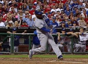 Hanley Ramirez at contact on a home-run