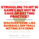 Struggling To Hit In Games But Not In Cage Or Batting Practice? Discover Game-Like Baseball Softball Hitting Stations