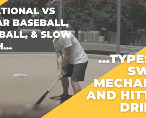 Rotational Vs Linear Baseball, Softball, & Slow Pitch Types Of Swing Mechanics? | Hitting Drills & Trunk Strength Exercise Benefits