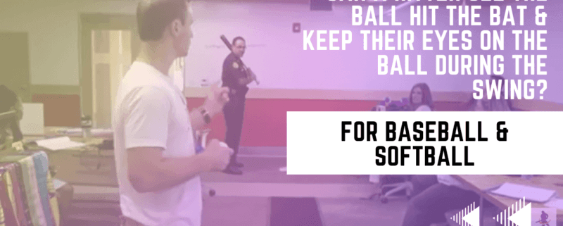 Can A Hitter See The Ball Hit The Bat & Keep Their Eyes On The Ball During The Swing?
