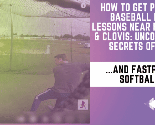 How to Get Private Baseball Hitting Lessons Near Fresno Clovis Uncovering Secrets of Youth Swing