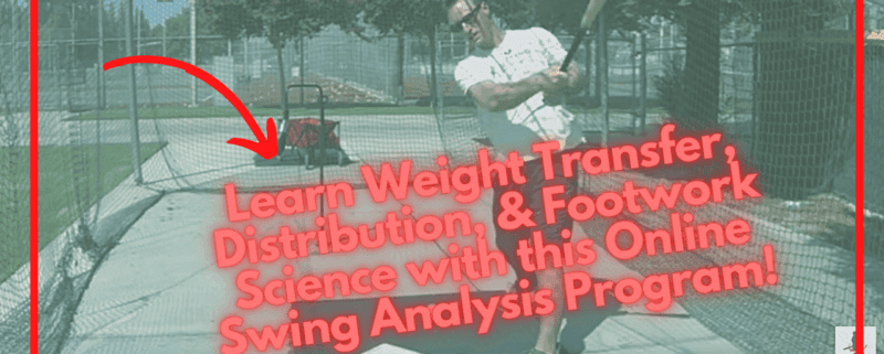 Learn Weight Transfer, Distribution, & Footwork Science with this Online Swing Analysis Program!