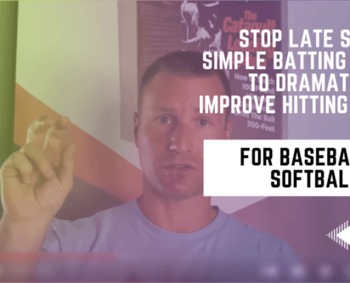 Stop Late Swings! Simple Baseball & Softball Batting Drills to Dramatically Improve Hitting Timing