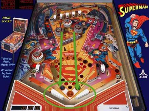 Superman Pinball Machine