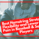 Best Hamstring Stretch for Flexibility and Lower Back Pain in Baseball & Softball Players