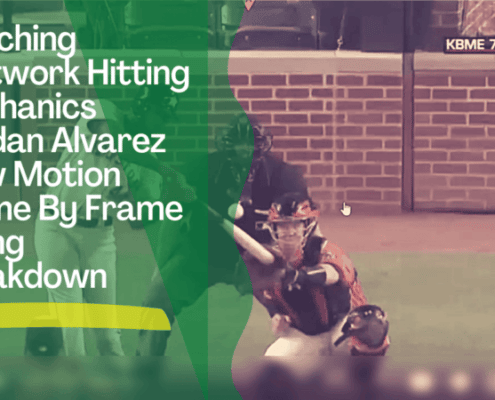 Coaching Footwork Hitting Mechanics Yordan Alvarez Slow Motion Frame By Frame Swing Breakdown