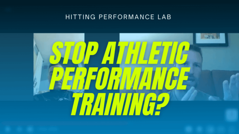 Athletic Performance Training Stop Video Unlock Youth Baseball