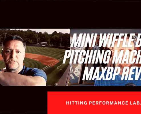 Mini wiffle Ball Pitching Machine MaxBP Reviews
