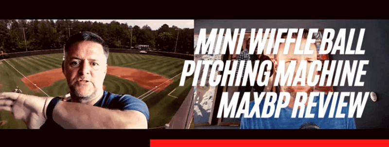 Mini wiffle Ball Pitching Machine MaxBP Reviews