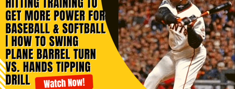 Barry Bonds: Hitting Training To Get More Power For Baseball & Softball | How To Swing Plane Barrel Turn Vs. Hands Tipping Drill