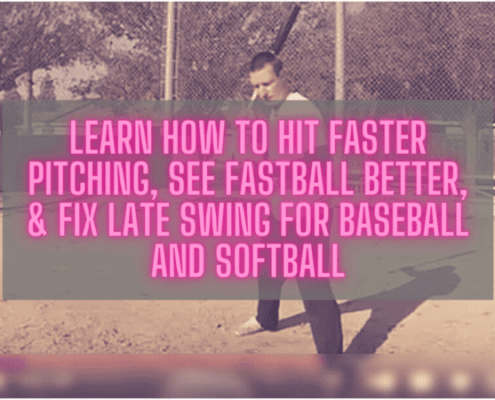 Learn How To Hit Faster Pitching See Fastball Better Fix Late Swing For Baseball And Softball
