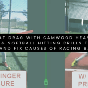 Bust Bat Drag With Camwood Heavy Bat Baseball Softball Hitting Drills To Get Rid Of Cure And Fix Causes Of Racing Back Elbow