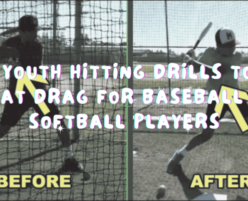 Fun Youth Hitting Drills To Fix Bat Drag For Baseball Softball Players What Causes What Is It How To Cure Stop Tips For Batting Swing Beginners