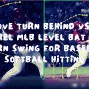 Improve Turn Behind Vs Push Barrel MLB Level Bat Path Modern Swing For Baseball & Softball Hitting
