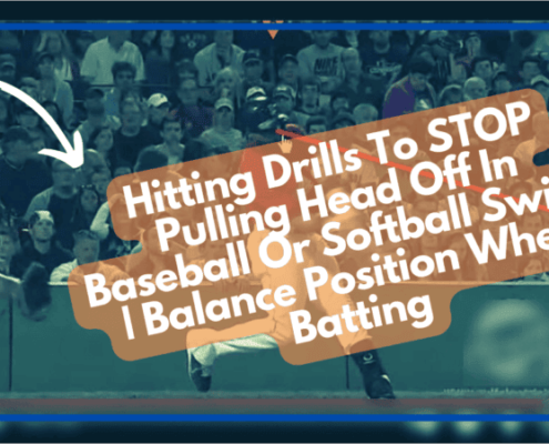 Hitting Drills To STOP Pulling Head Off In Baseball Or Softball Swing