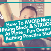 How To AVOID Mental Hitting Block & STRUGGLING At Plate - Fun Game Like Batting Practice Stations