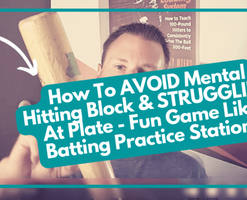 How To AVOID Mental Hitting Block & STRUGGLING At Plate - Fun Game Like Batting Practice Stations