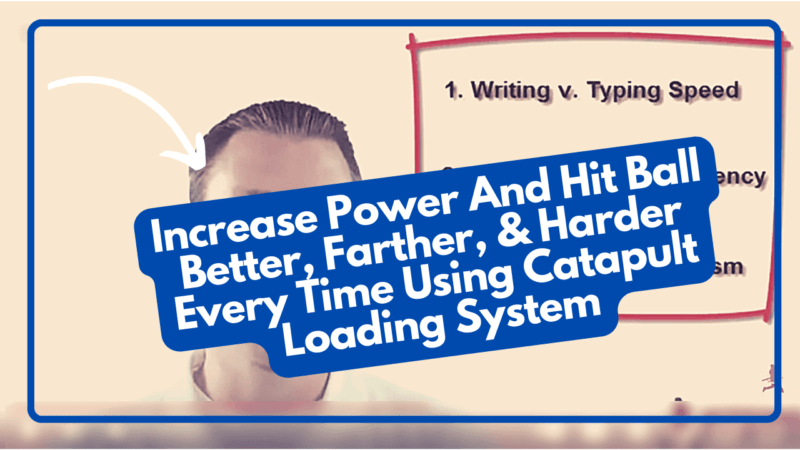 Increase Hitting Power Using Catapult Loading System To Hit Baseball Or  Softball Harder & Farther Like Pete Alonso - Unlock Youth Baseball Mastery:  Science-Backed Online Training Plans!