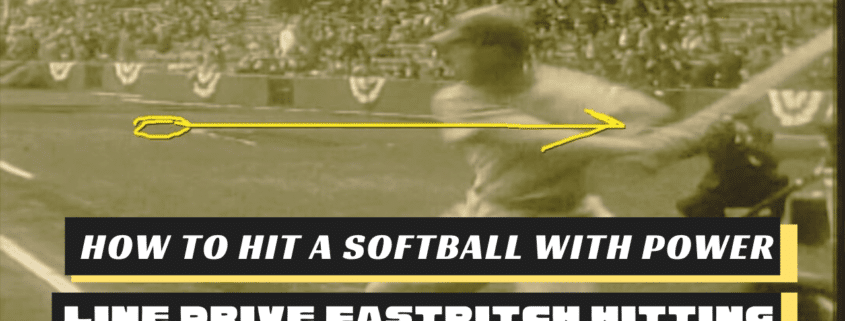 How To Hit A Softball With Power: 14 Line Drive Fastpitch Hitting Tips & Techniques Learned From Legend Mel Ott