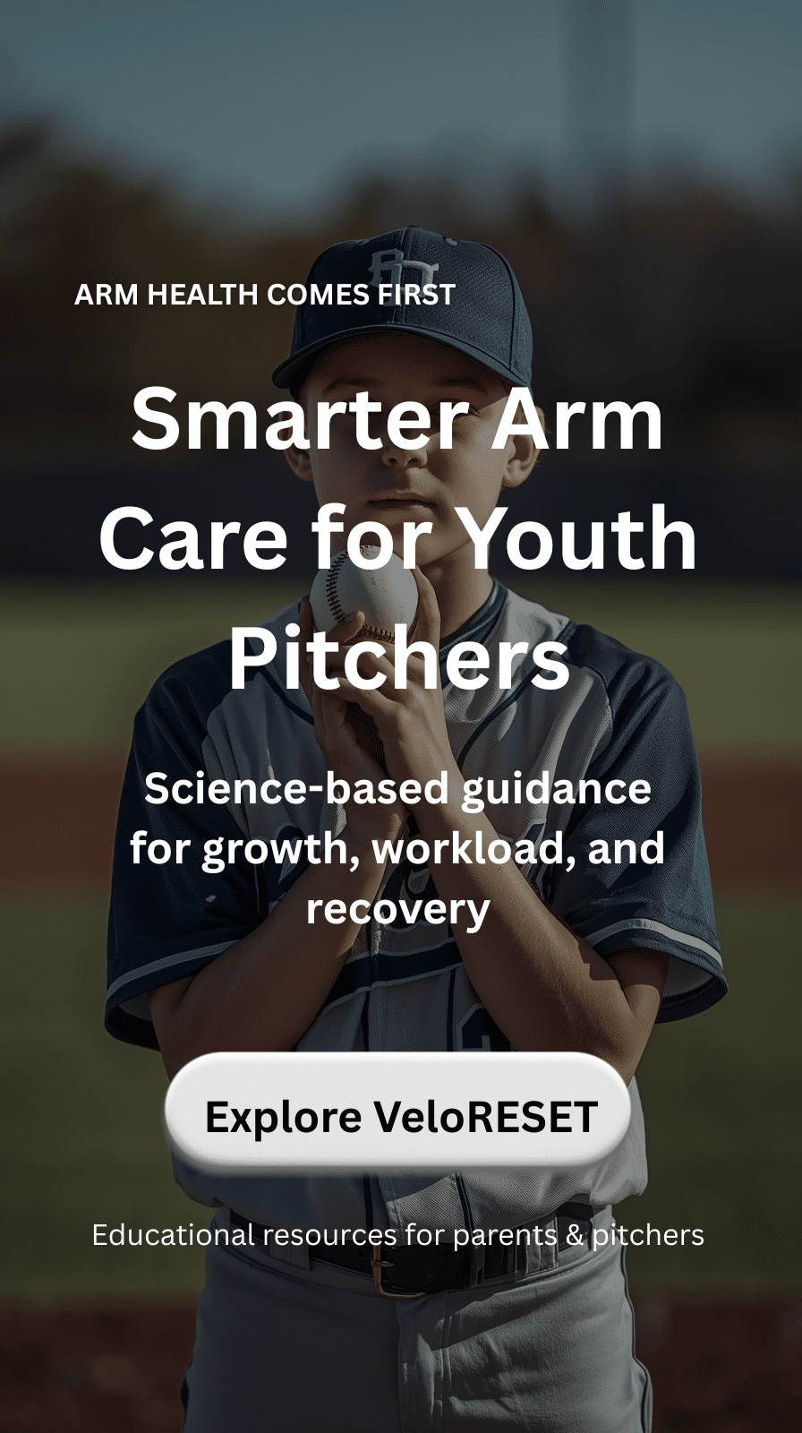 VeloRESET: Smarter Arm Care for Youth Pitchers